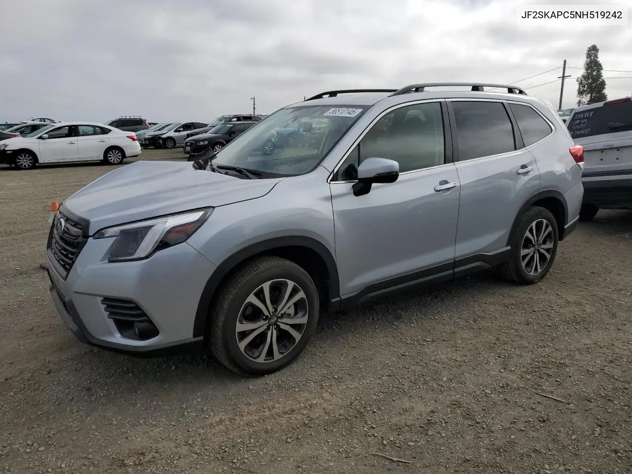 2022 Subaru Forester Limited VIN: JF2SKAPC5NH519242 Lot: 56510145