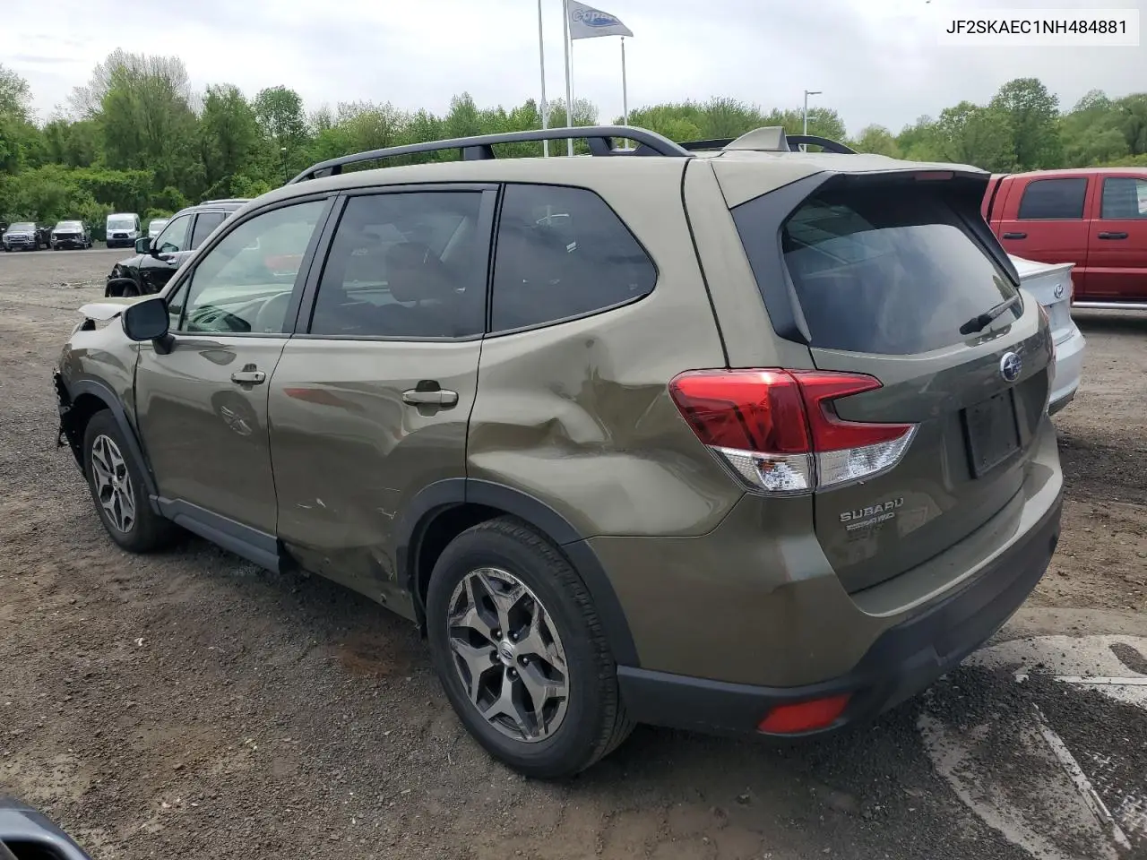 2022 Subaru Forester Premium VIN: JF2SKAEC1NH484881 Lot: 56691775