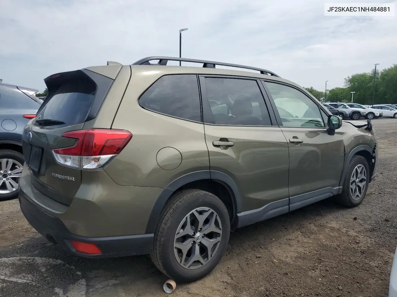 2022 Subaru Forester Premium VIN: JF2SKAEC1NH484881 Lot: 56691775