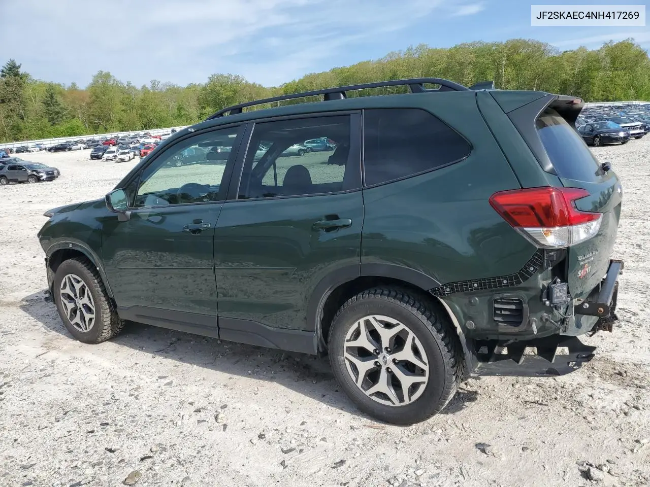 2022 Subaru Forester Premium VIN: JF2SKAEC4NH417269 Lot: 56910765