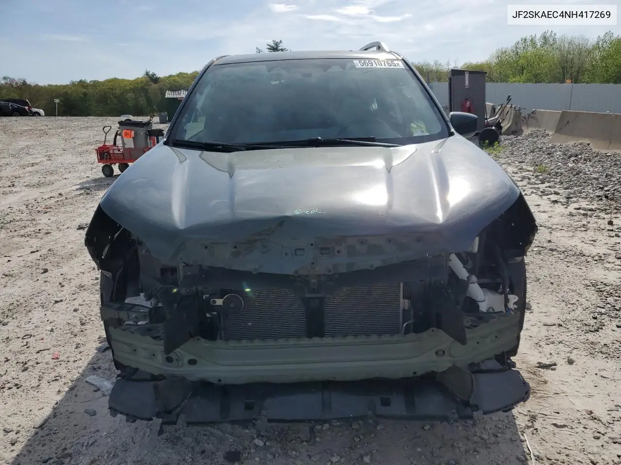 2022 Subaru Forester Premium VIN: JF2SKAEC4NH417269 Lot: 56910765