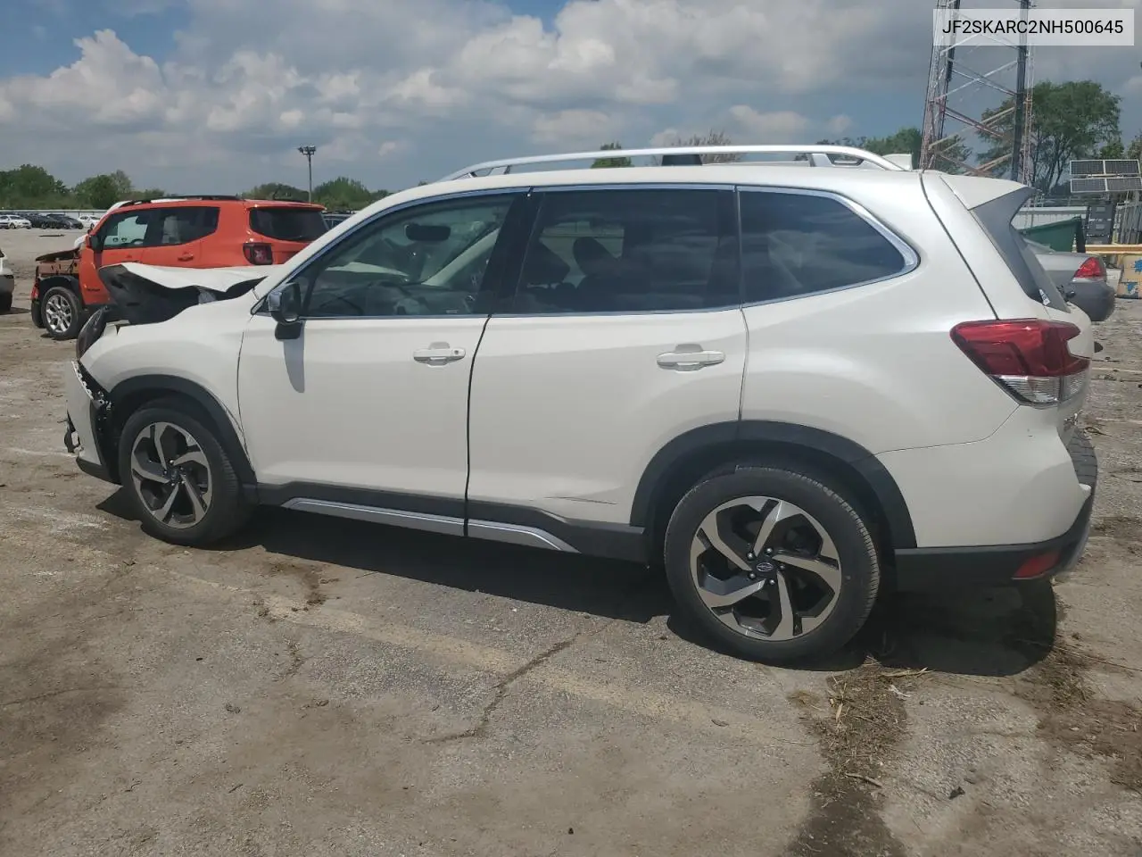 2022 Subaru Forester Touring VIN: JF2SKARC2NH500645 Lot: 56951905