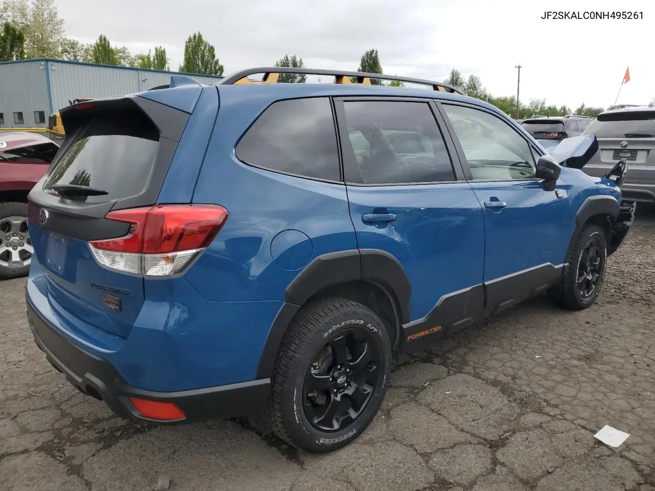 2022 Subaru Forester Wilderness VIN: JF2SKALC0NH495261 Lot: 57078315