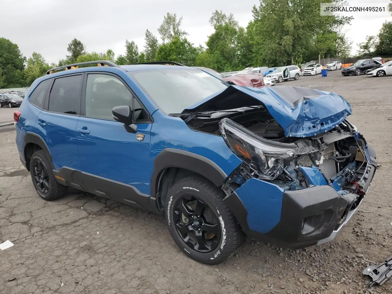 2022 Subaru Forester Wilderness VIN: JF2SKALC0NH495261 Lot: 57078315