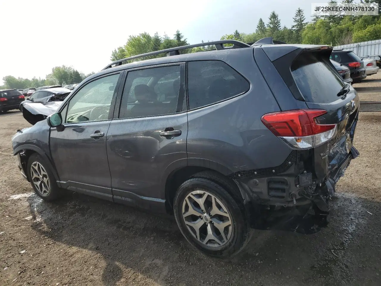 2022 Subaru Forester Premium VIN: JF2SKEEC4NH478130 Lot: 59207115