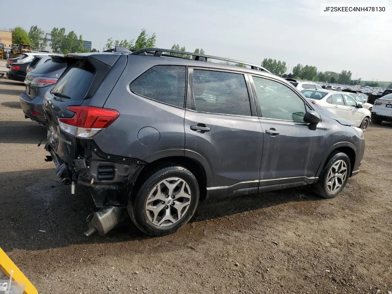 2022 Subaru Forester Premium VIN: JF2SKEEC4NH478130 Lot: 59207115