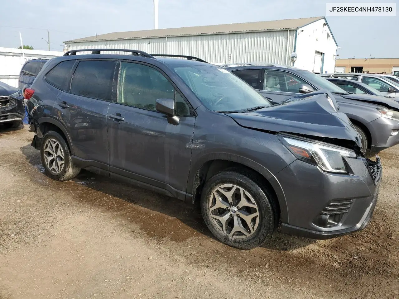 2022 Subaru Forester Premium VIN: JF2SKEEC4NH478130 Lot: 59207115