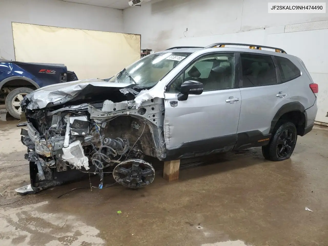 2022 Subaru Forester Wilderness VIN: JF2SKALC9NH474490 Lot: 61381155