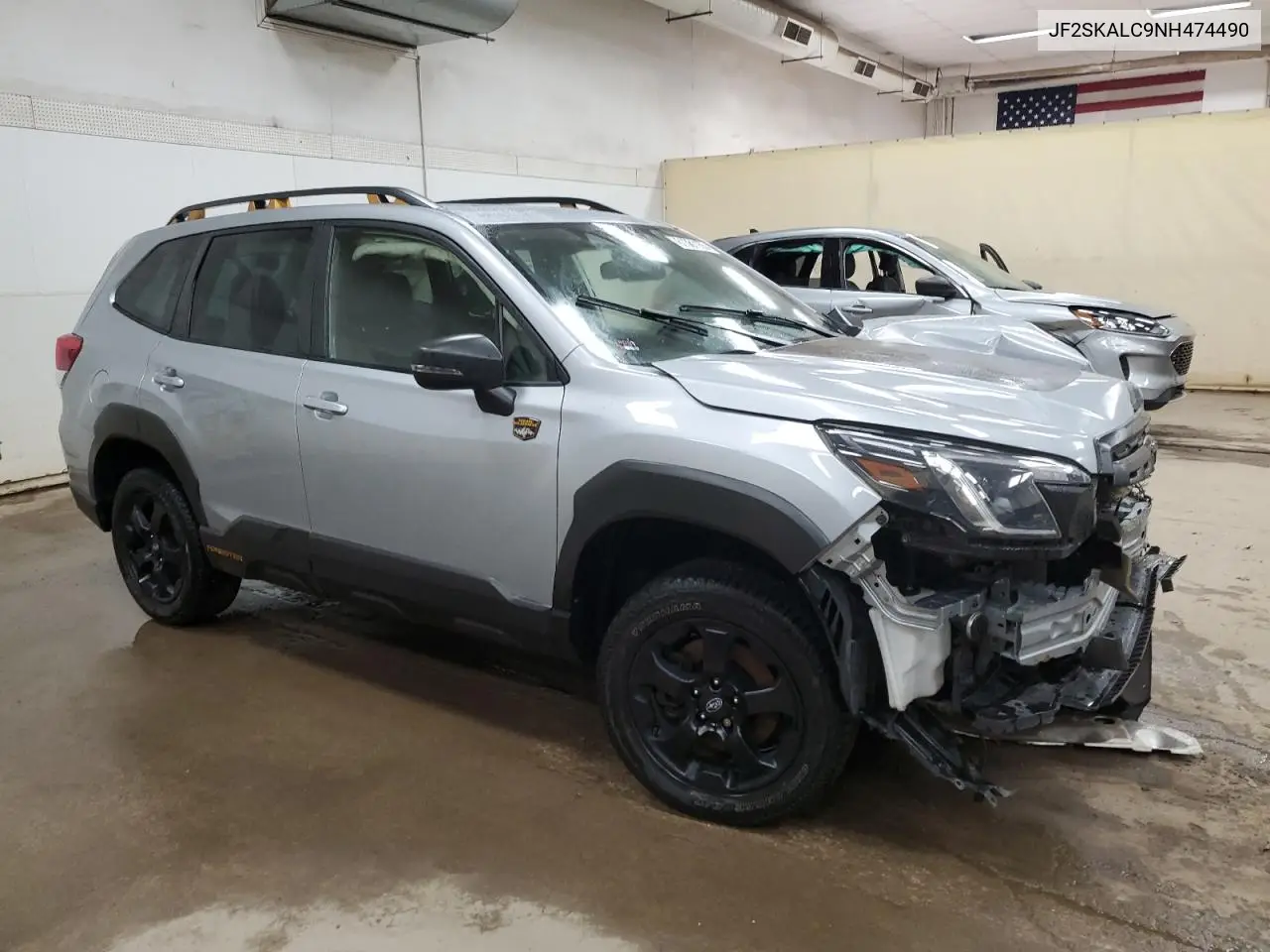 2022 Subaru Forester Wilderness VIN: JF2SKALC9NH474490 Lot: 61381155