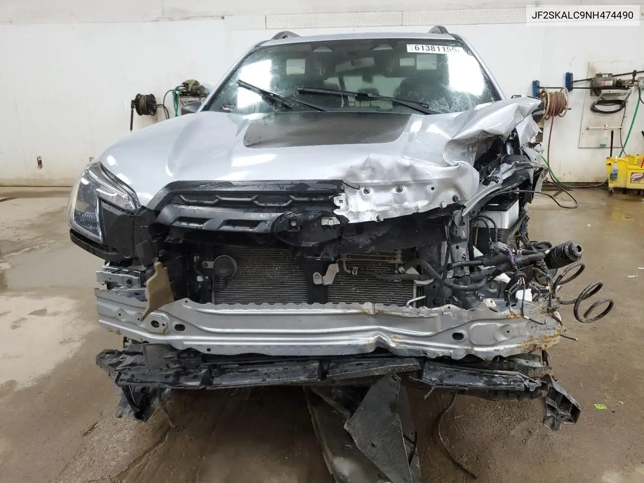 2022 Subaru Forester Wilderness VIN: JF2SKALC9NH474490 Lot: 61381155