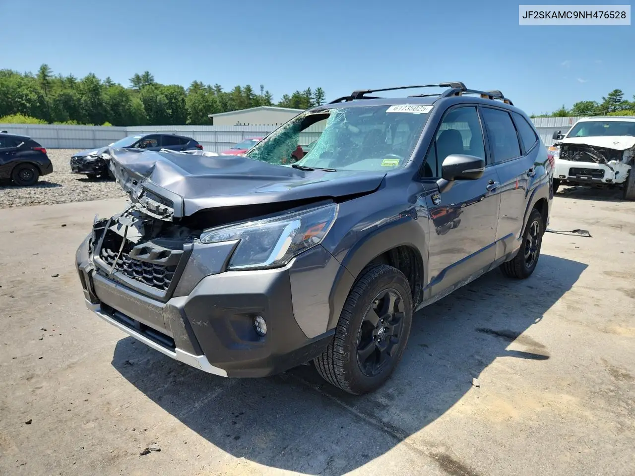 2022 Subaru Forester Wilderness VIN: JF2SKAMC9NH476528 Lot: 61735025