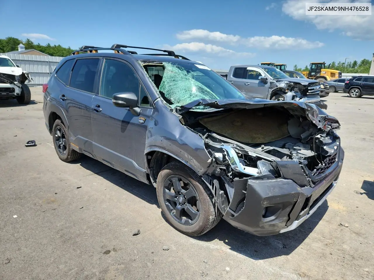 2022 Subaru Forester Wilderness VIN: JF2SKAMC9NH476528 Lot: 61735025