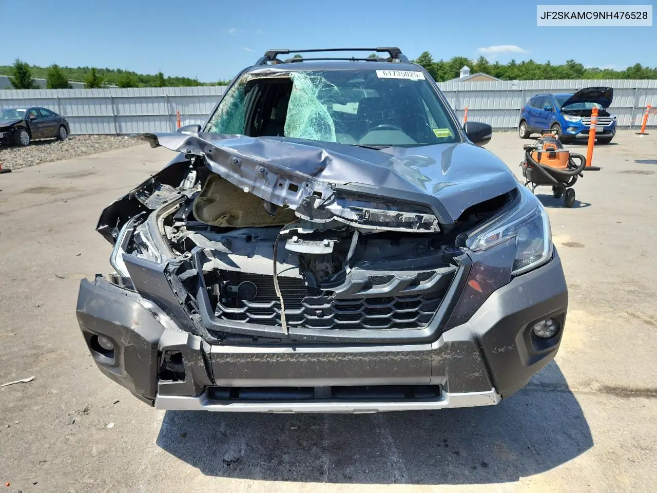 2022 Subaru Forester Wilderness VIN: JF2SKAMC9NH476528 Lot: 61735025
