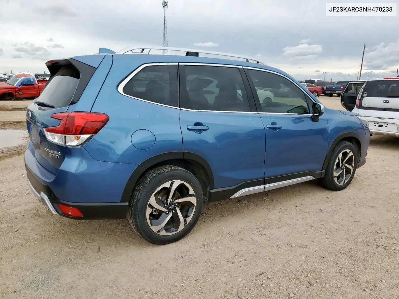 2022 Subaru Forester Touring VIN: JF2SKARC3NH470233 Lot: 62531195