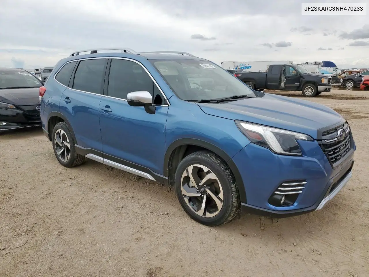 2022 Subaru Forester Touring VIN: JF2SKARC3NH470233 Lot: 62531195