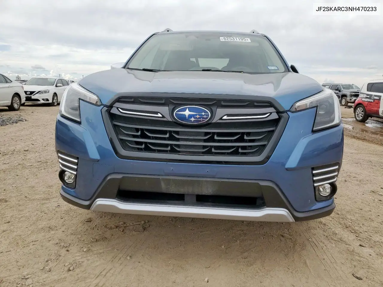 2022 Subaru Forester Touring VIN: JF2SKARC3NH470233 Lot: 62531195