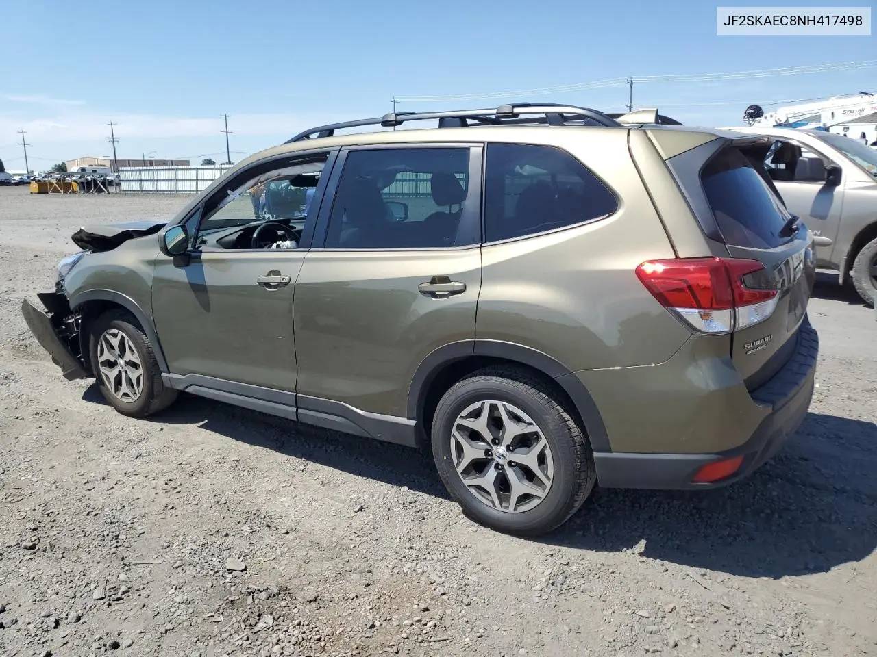 2022 Subaru Forester Premium VIN: JF2SKAEC8NH417498 Lot: 63147575