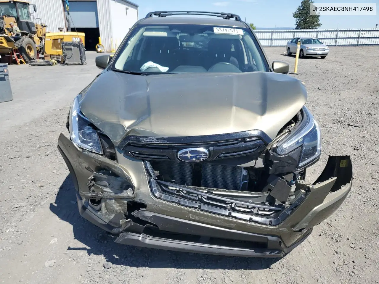2022 Subaru Forester Premium VIN: JF2SKAEC8NH417498 Lot: 63147575