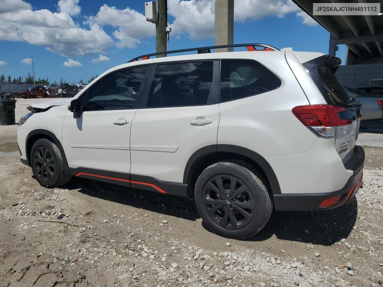 2022 Subaru Forester Sport VIN: JF2SKAJC1NH451112 Lot: 65535805