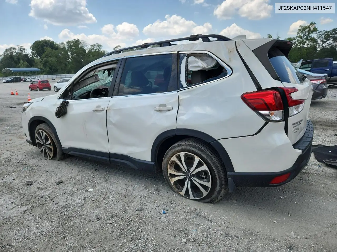 2022 Subaru Forester Limited VIN: JF2SKAPC2NH411547 Lot: 65877785