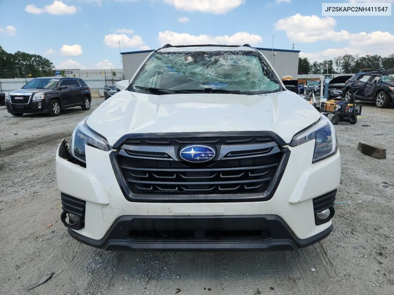 2022 Subaru Forester Limited VIN: JF2SKAPC2NH411547 Lot: 65877785