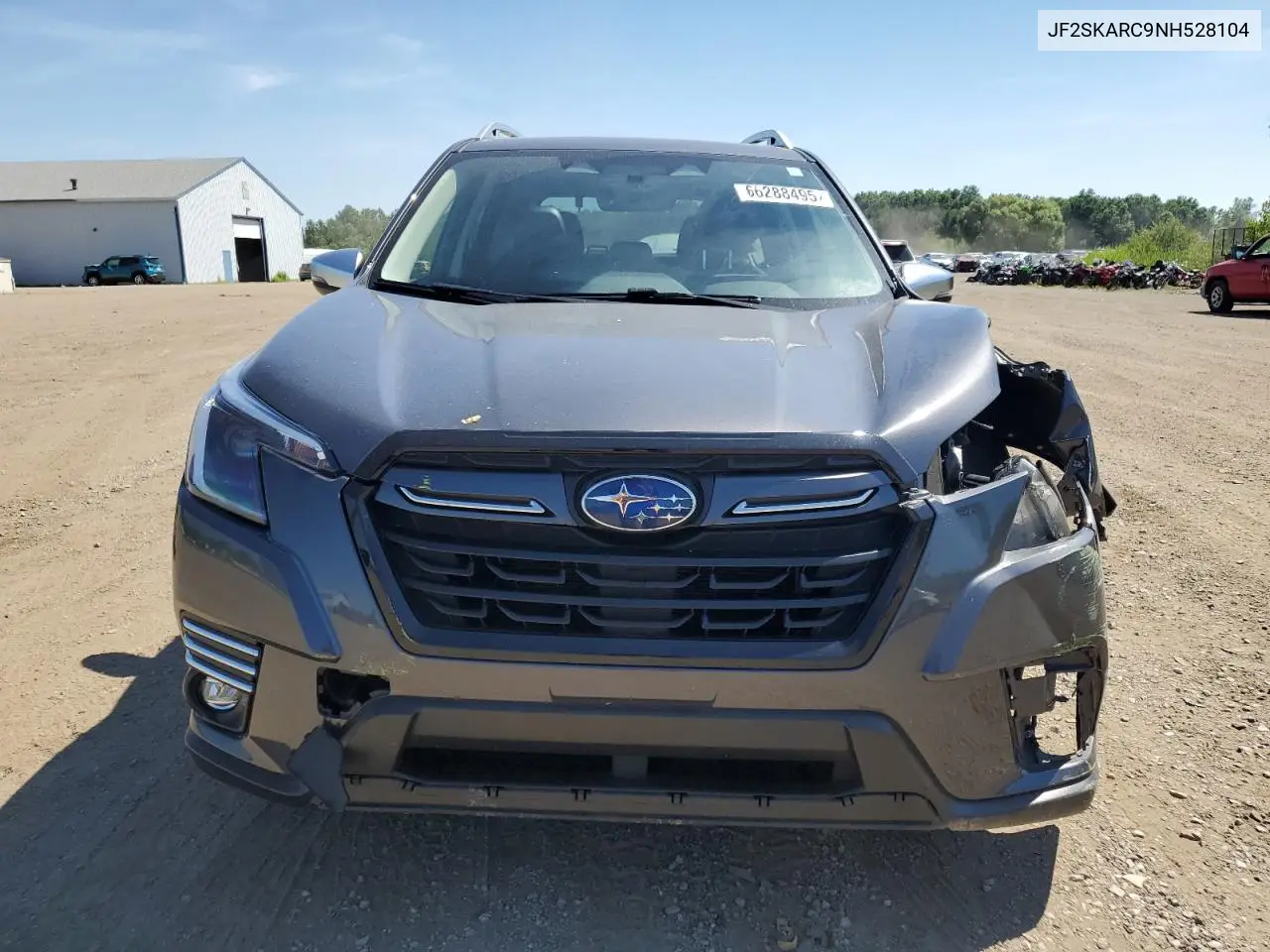2022 Subaru Forester Touring VIN: JF2SKARC9NH528104 Lot: 66288495