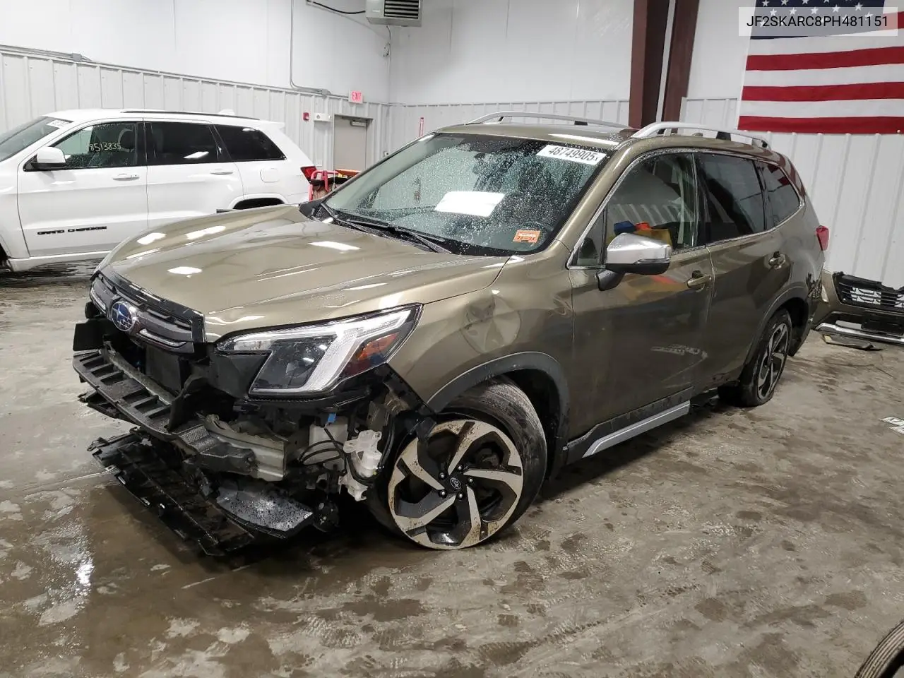 2023 Subaru Forester Touring VIN: JF2SKARC8PH481151 Lot: 48749905