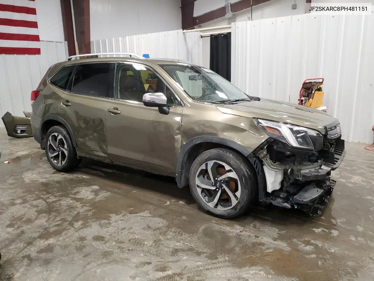 2023 Subaru Forester Touring VIN: JF2SKARC8PH481151 Lot: 48749905