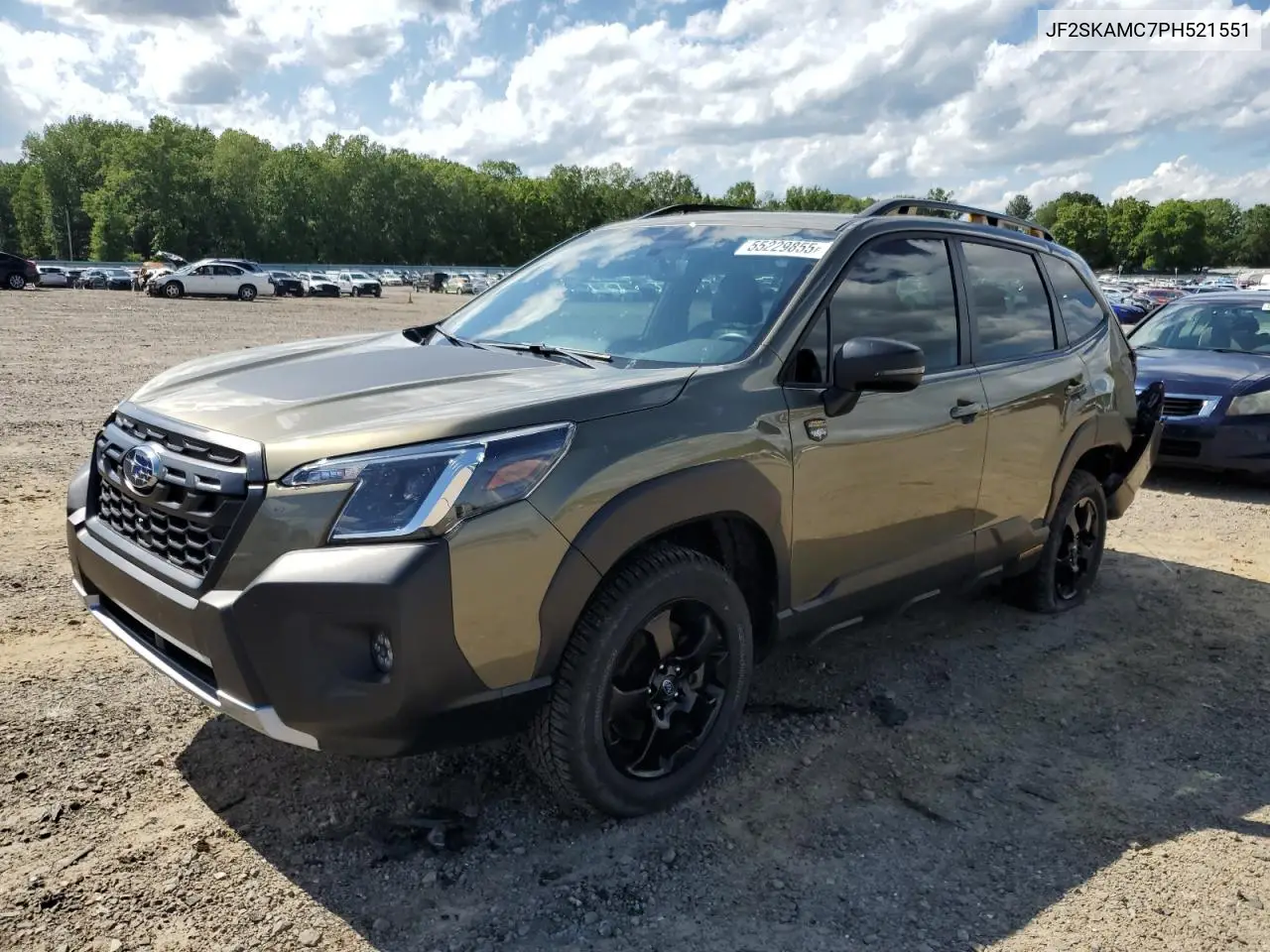 2023 Subaru Forester Wilderness VIN: JF2SKAMC7PH521551 Lot: 55229855
