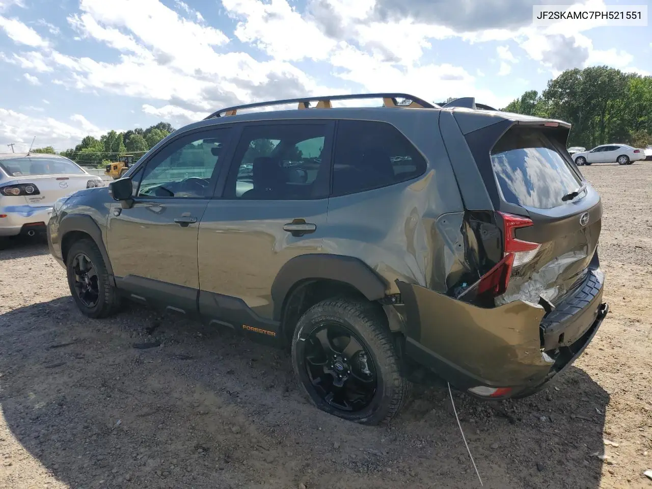 2023 Subaru Forester Wilderness VIN: JF2SKAMC7PH521551 Lot: 55229855