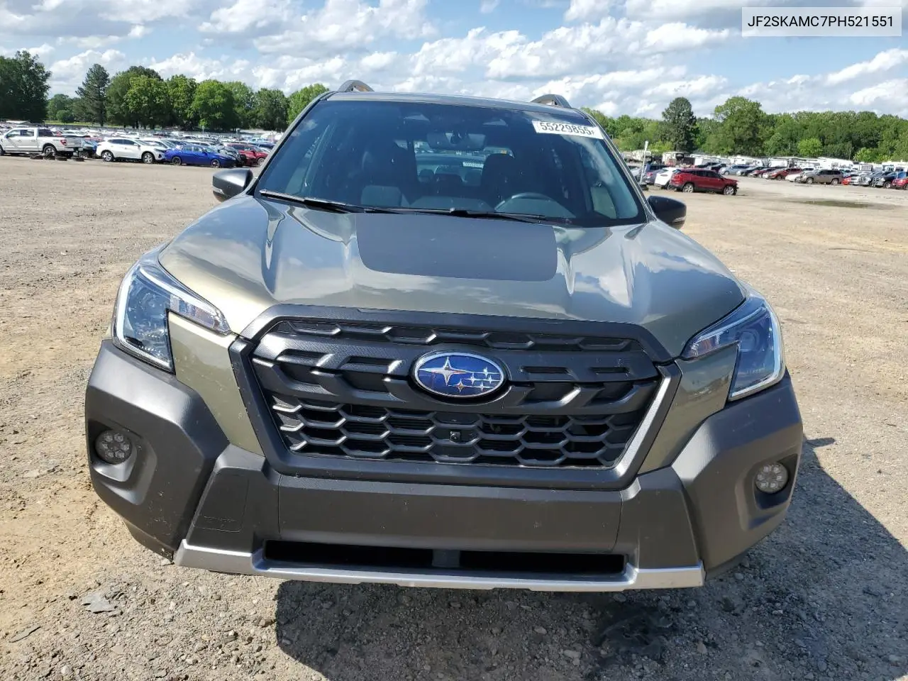 2023 Subaru Forester Wilderness VIN: JF2SKAMC7PH521551 Lot: 55229855