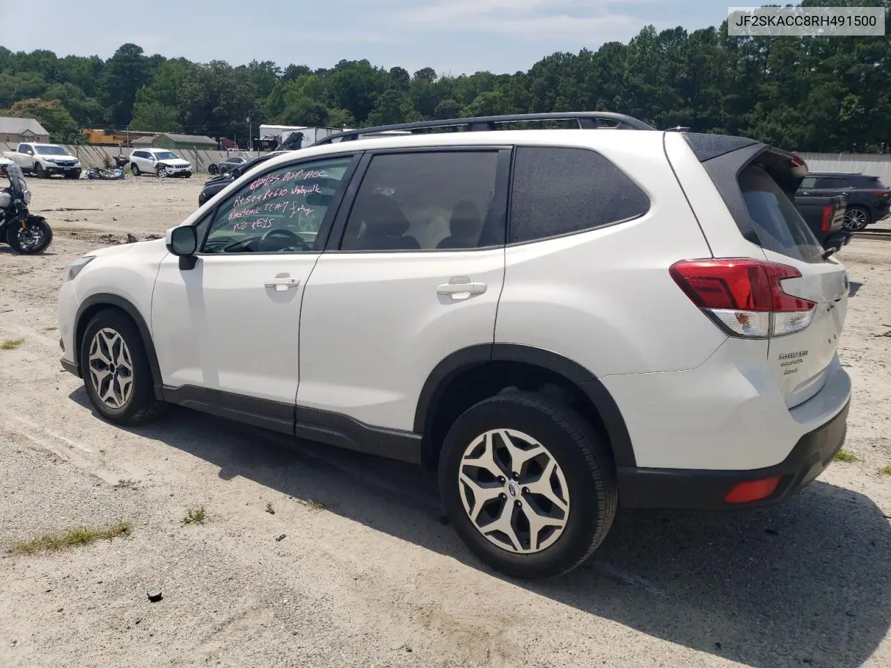 2024 Subaru Forester Premium VIN: JF2SKACC8RH491500 Lot: 62321395