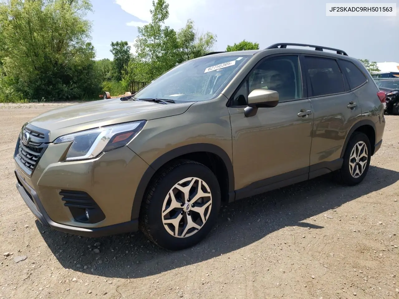 2024 Subaru Forester Premium VIN: JF2SKADC9RH501563 Lot: 62756305