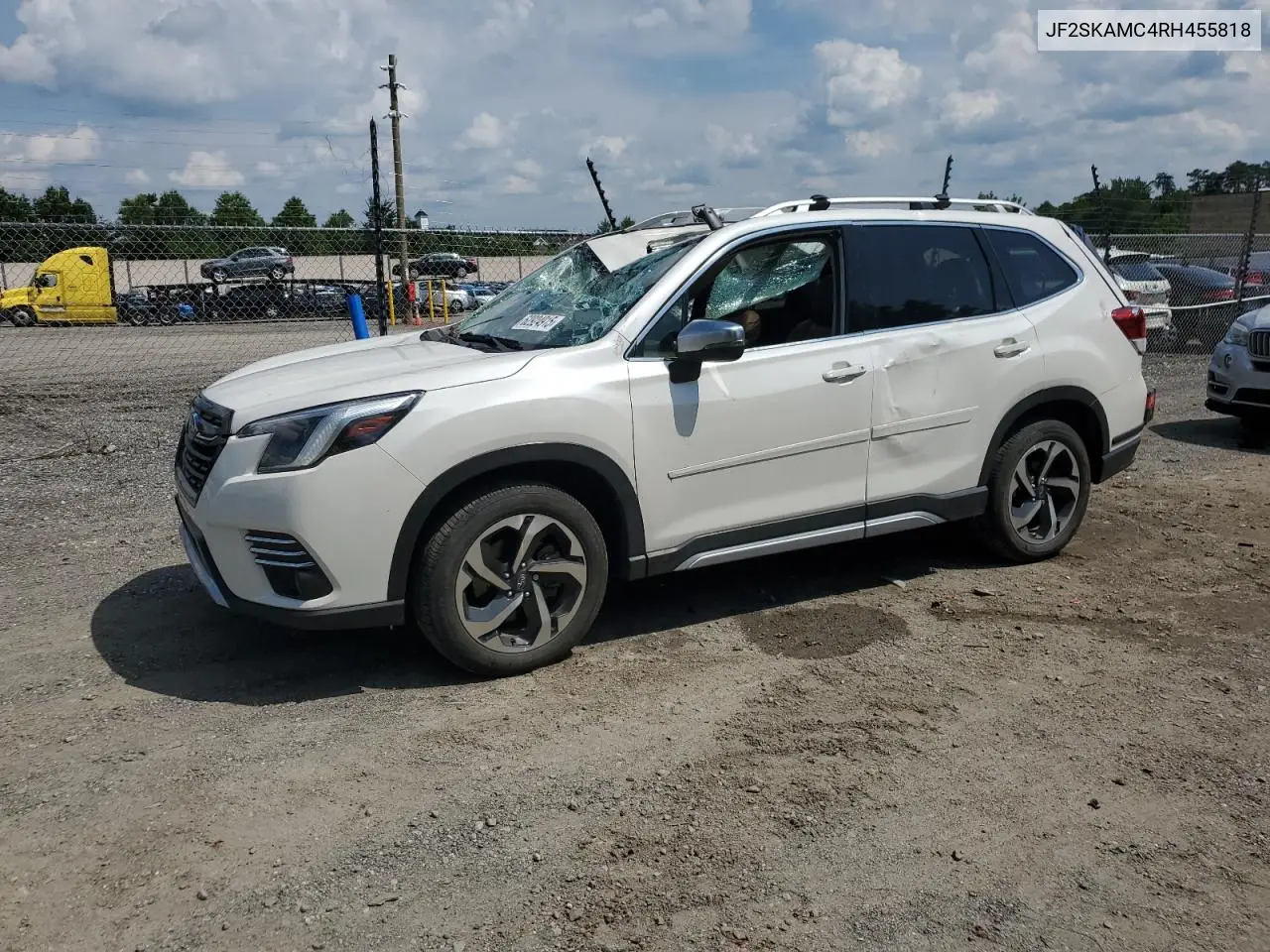 2024 Subaru Forester Touring VIN: JF2SKAMC4RH455818 Lot: 62924915