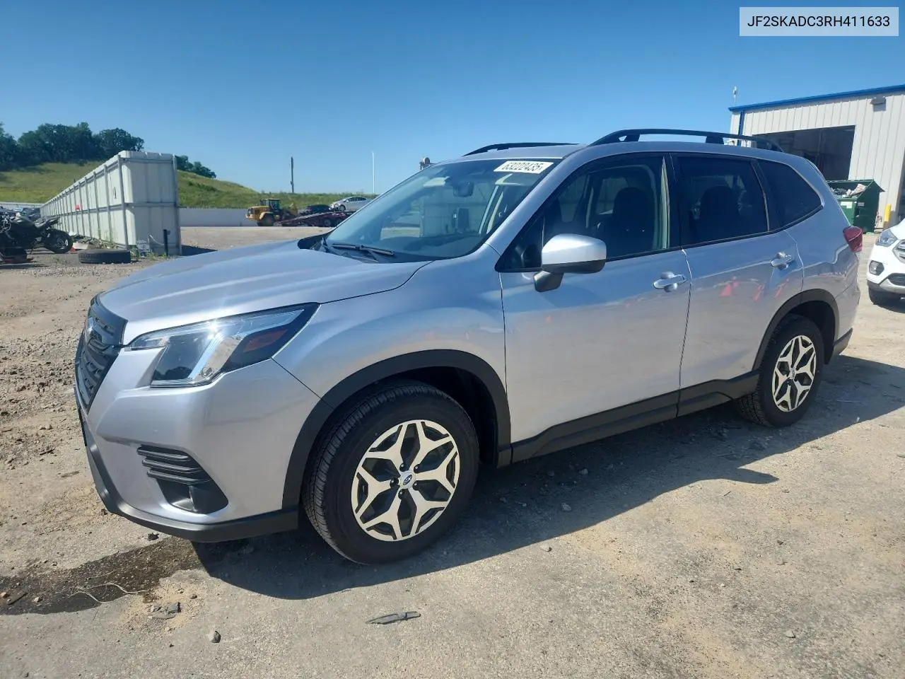 2024 Subaru Forester Premium VIN: JF2SKADC3RH411633 Lot: 63222435