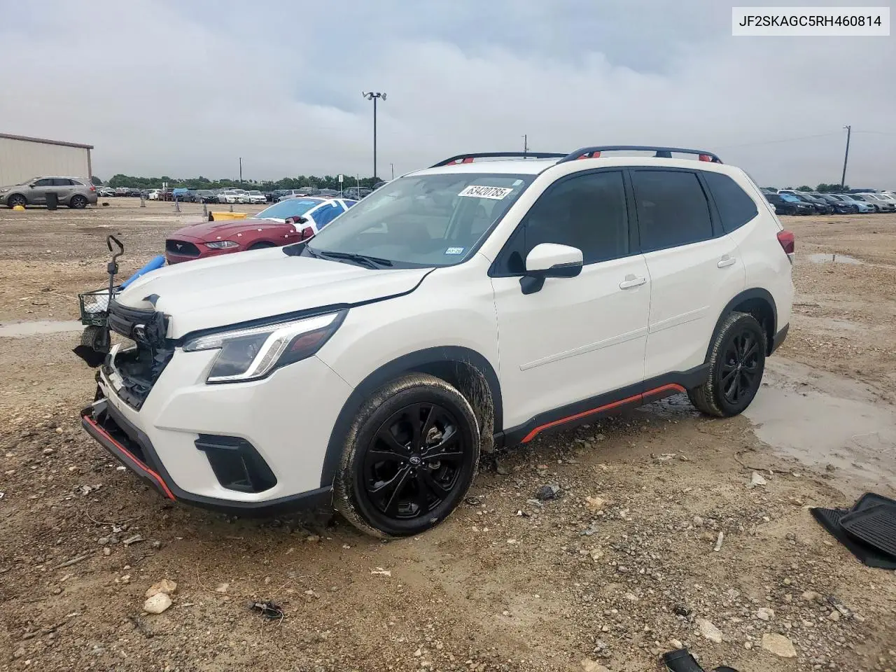 2024 Subaru Forester Sport VIN: JF2SKAGC5RH460814 Lot: 63420785