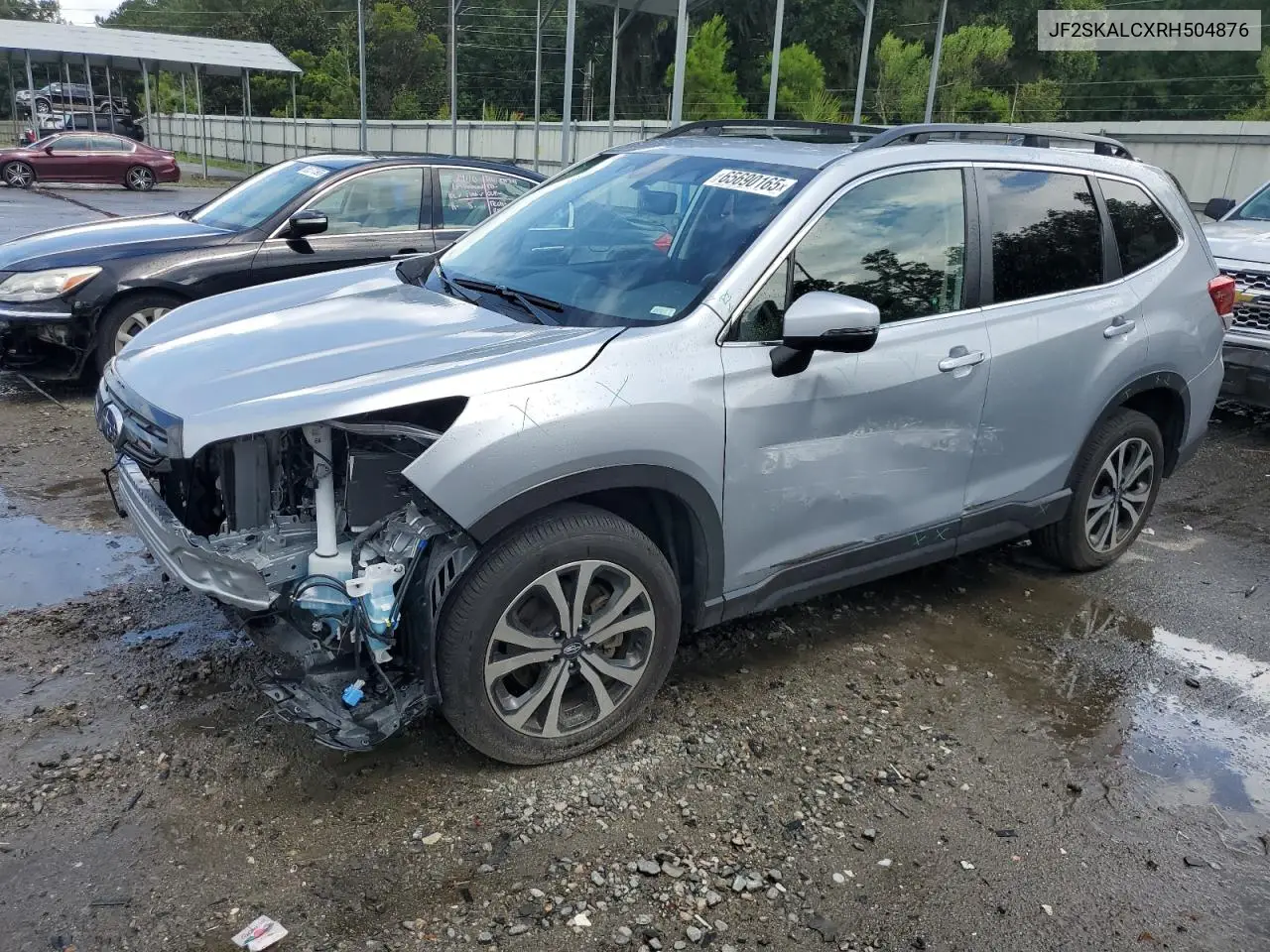 2024 Subaru Forester Limited VIN: JF2SKALCXRH504876 Lot: 65690165