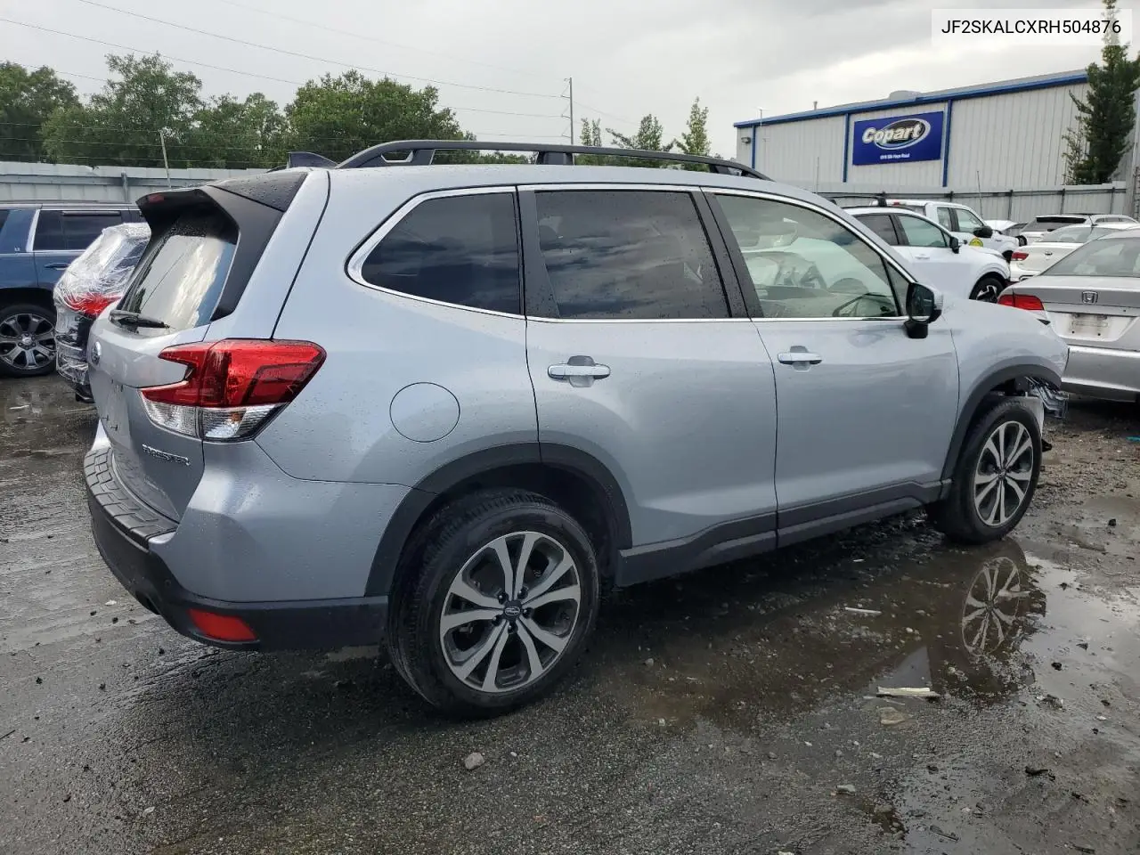 2024 Subaru Forester Limited VIN: JF2SKALCXRH504876 Lot: 65690165