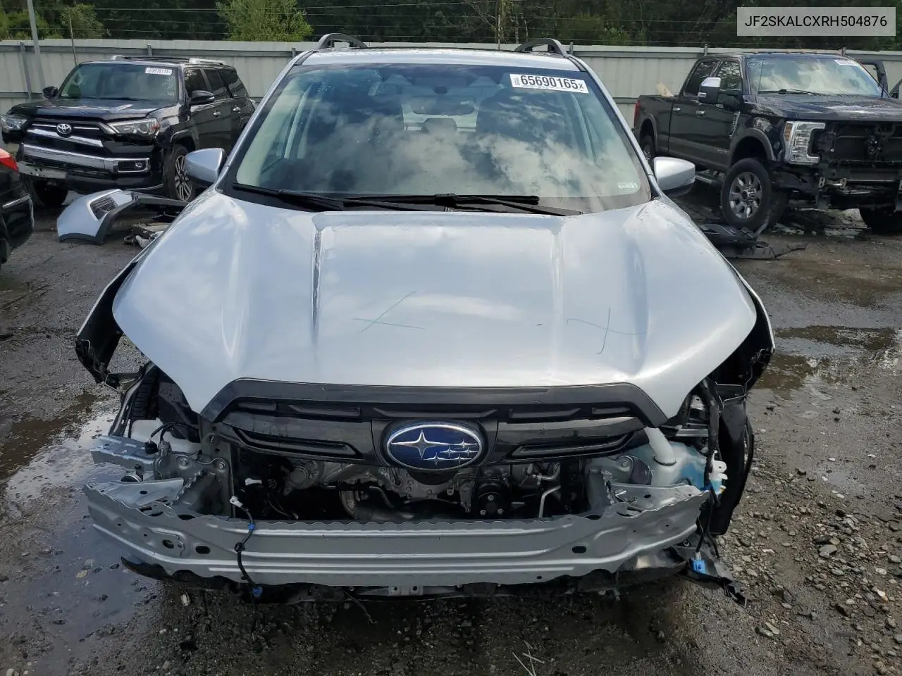 2024 Subaru Forester Limited VIN: JF2SKALCXRH504876 Lot: 65690165