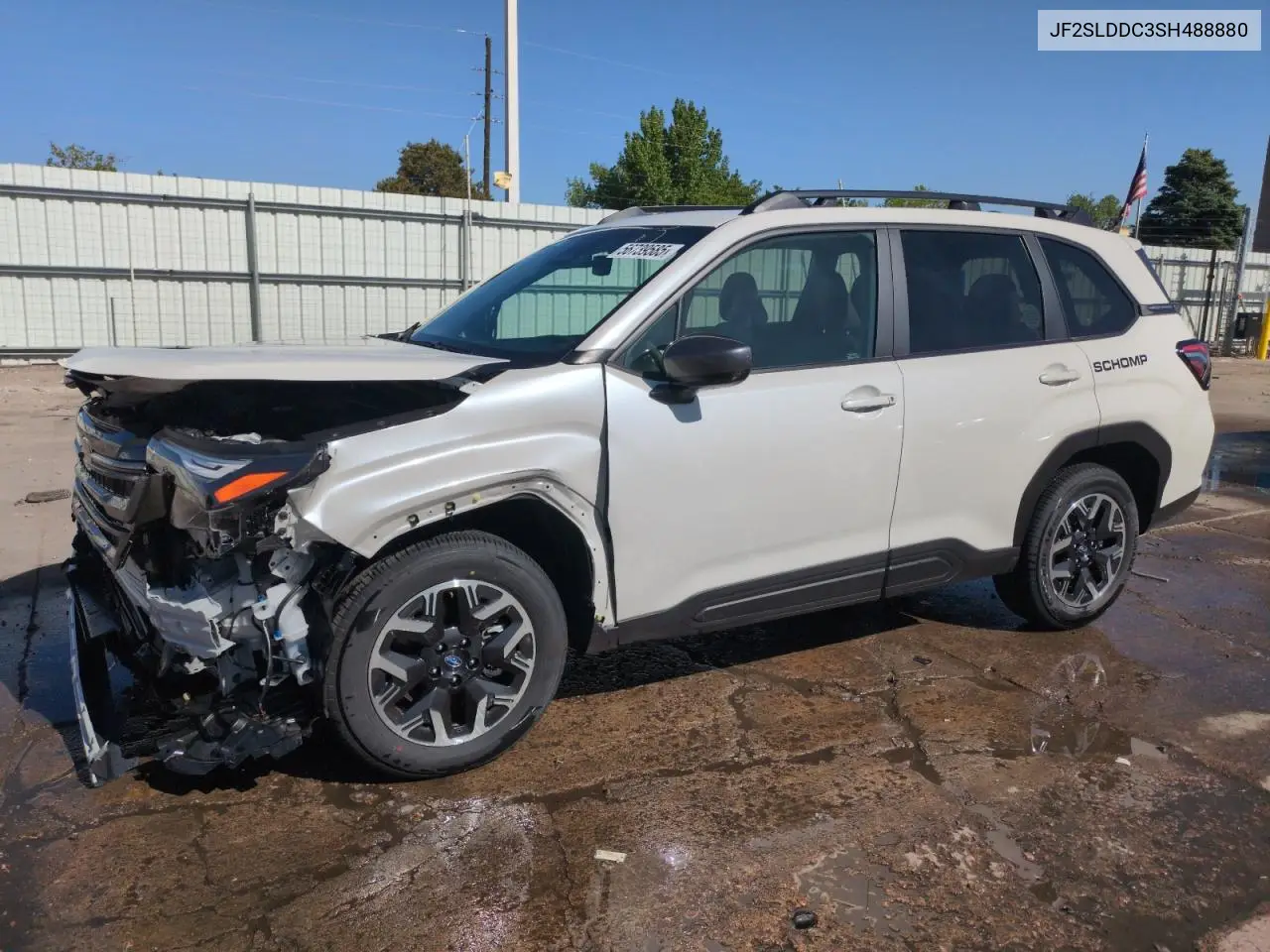 2025 Subaru Forester Premium VIN: JF2SLDDC3SH488880 Lot: 56739585