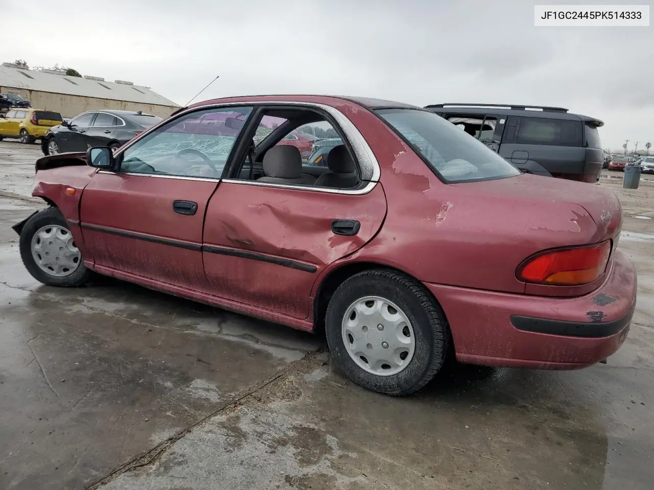 1993 Subaru Impreza L Plus VIN: JF1GC2445PK514333 Lot: 53749755