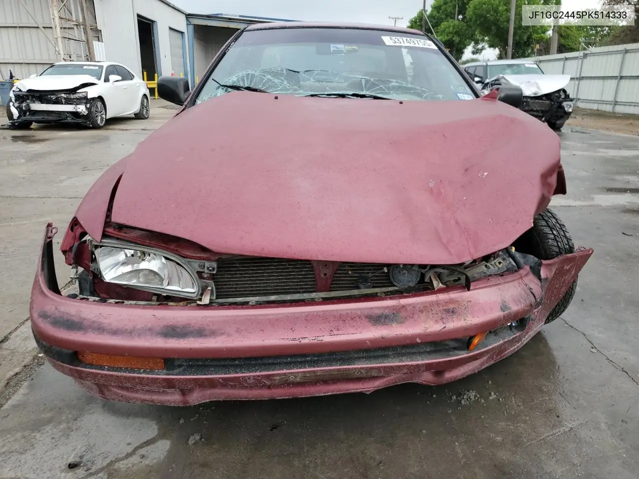 1993 Subaru Impreza L Plus VIN: JF1GC2445PK514333 Lot: 53749755