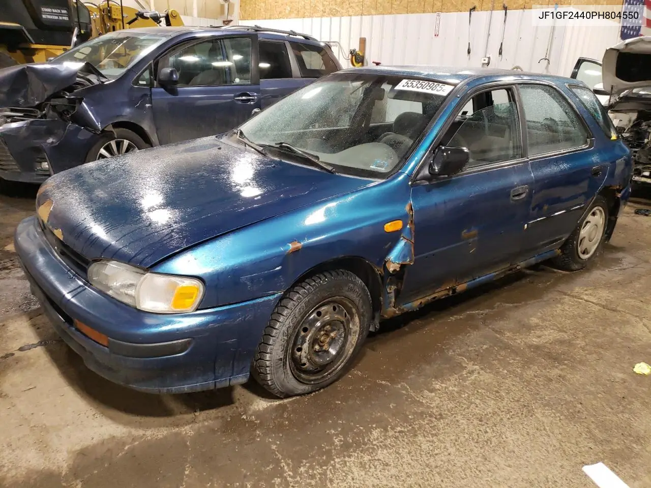1993 Subaru Impreza L Plus VIN: JF1GF2440PH804550 Lot: 55350985