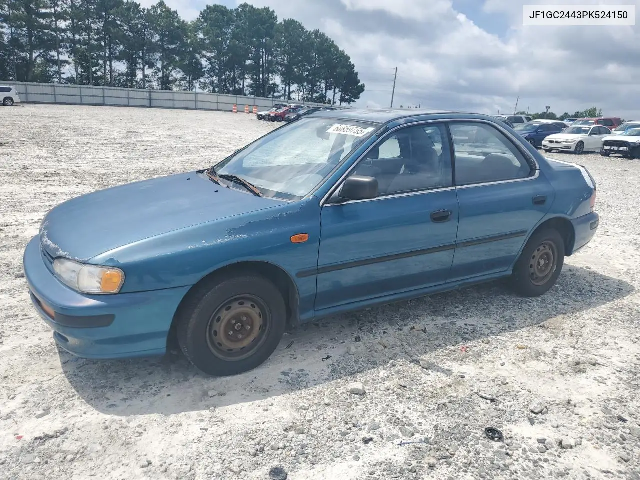 1993 Subaru Impreza L Plus VIN: JF1GC2443PK524150 Lot: 60859755