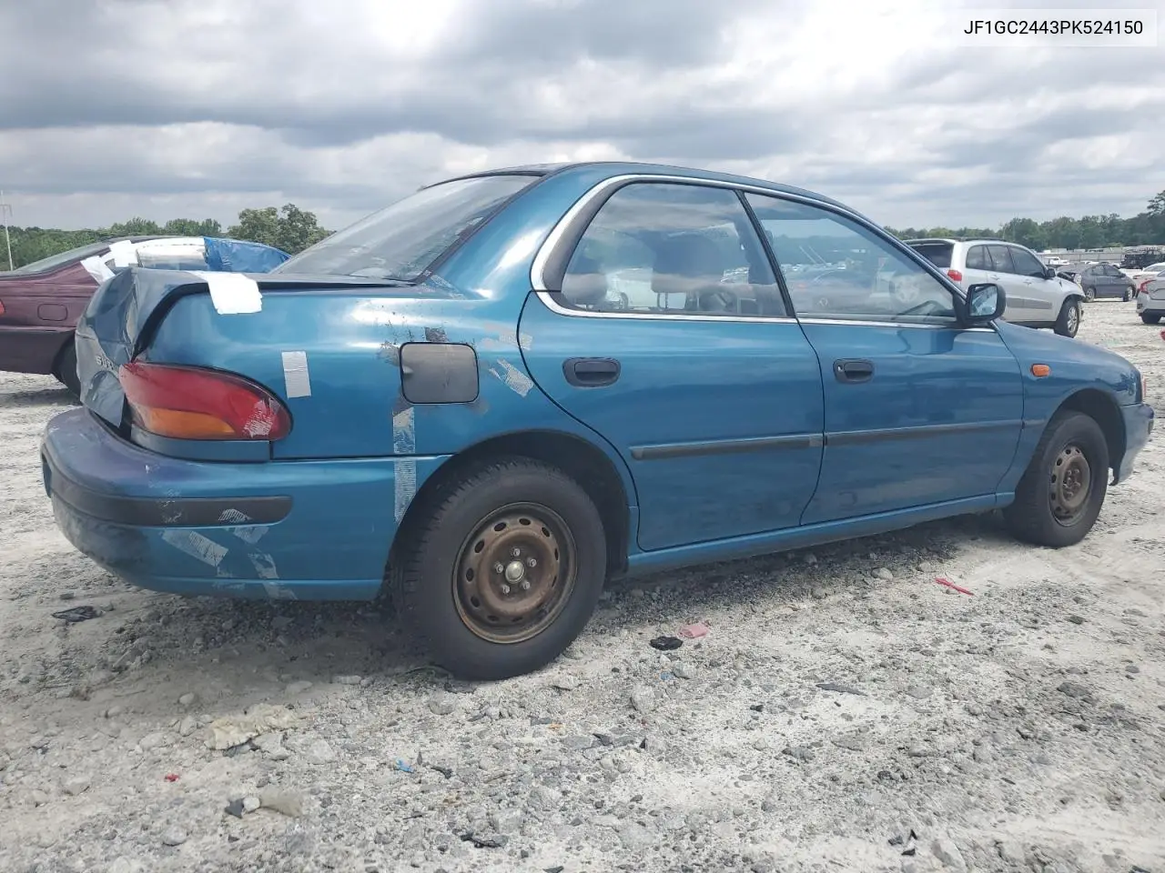 1993 Subaru Impreza L Plus VIN: JF1GC2443PK524150 Lot: 60859755