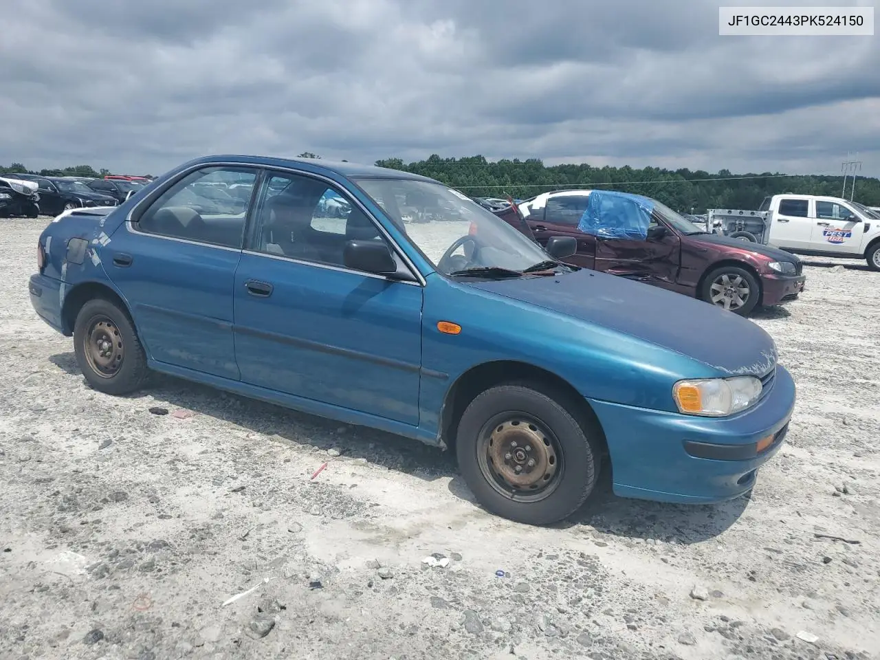 1993 Subaru Impreza L Plus VIN: JF1GC2443PK524150 Lot: 60859755