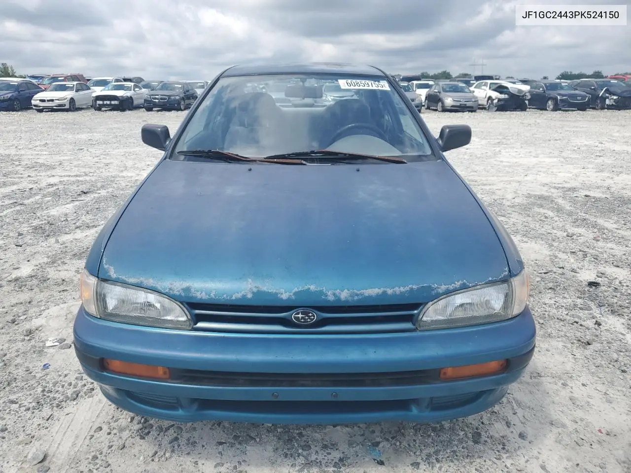 1993 Subaru Impreza L Plus VIN: JF1GC2443PK524150 Lot: 60859755