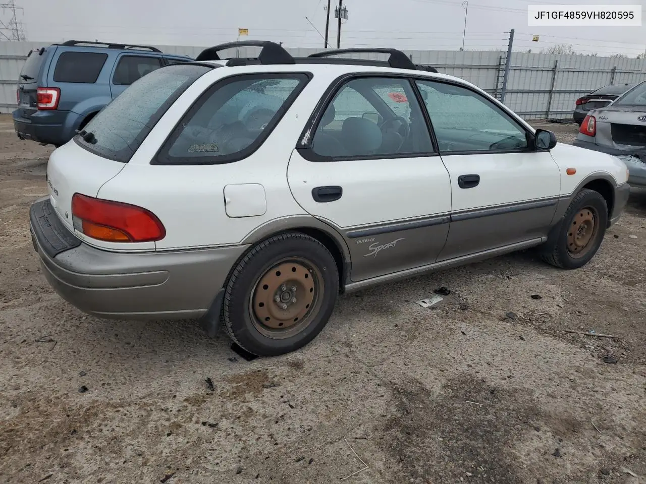 1997 Subaru Impreza Outback VIN: JF1GF4859VH820595 Lot: 51411005