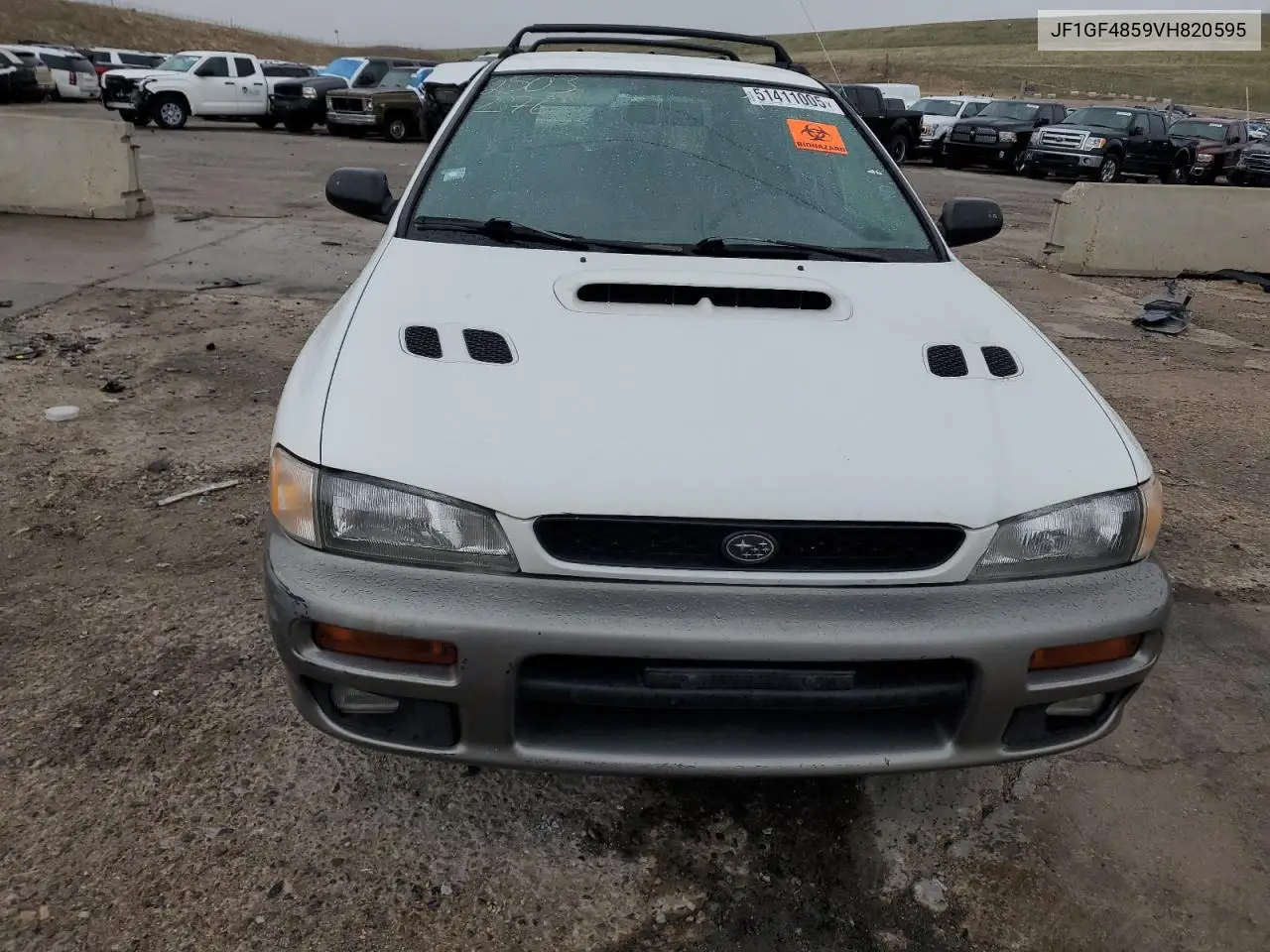 1997 Subaru Impreza Outback VIN: JF1GF4859VH820595 Lot: 51411005