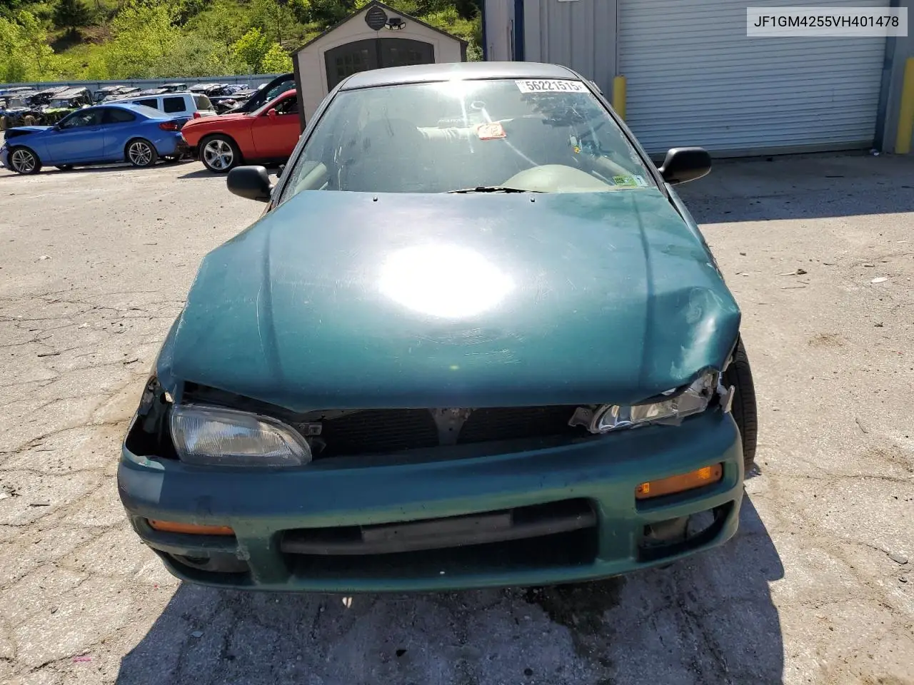 1997 Subaru Impreza Brighton VIN: JF1GM4255VH401478 Lot: 56221515